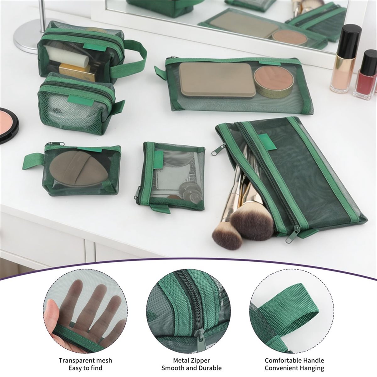 【TODAY-BUY】~@ 6pcs Transparent - Travel Accessories To Buy review and price